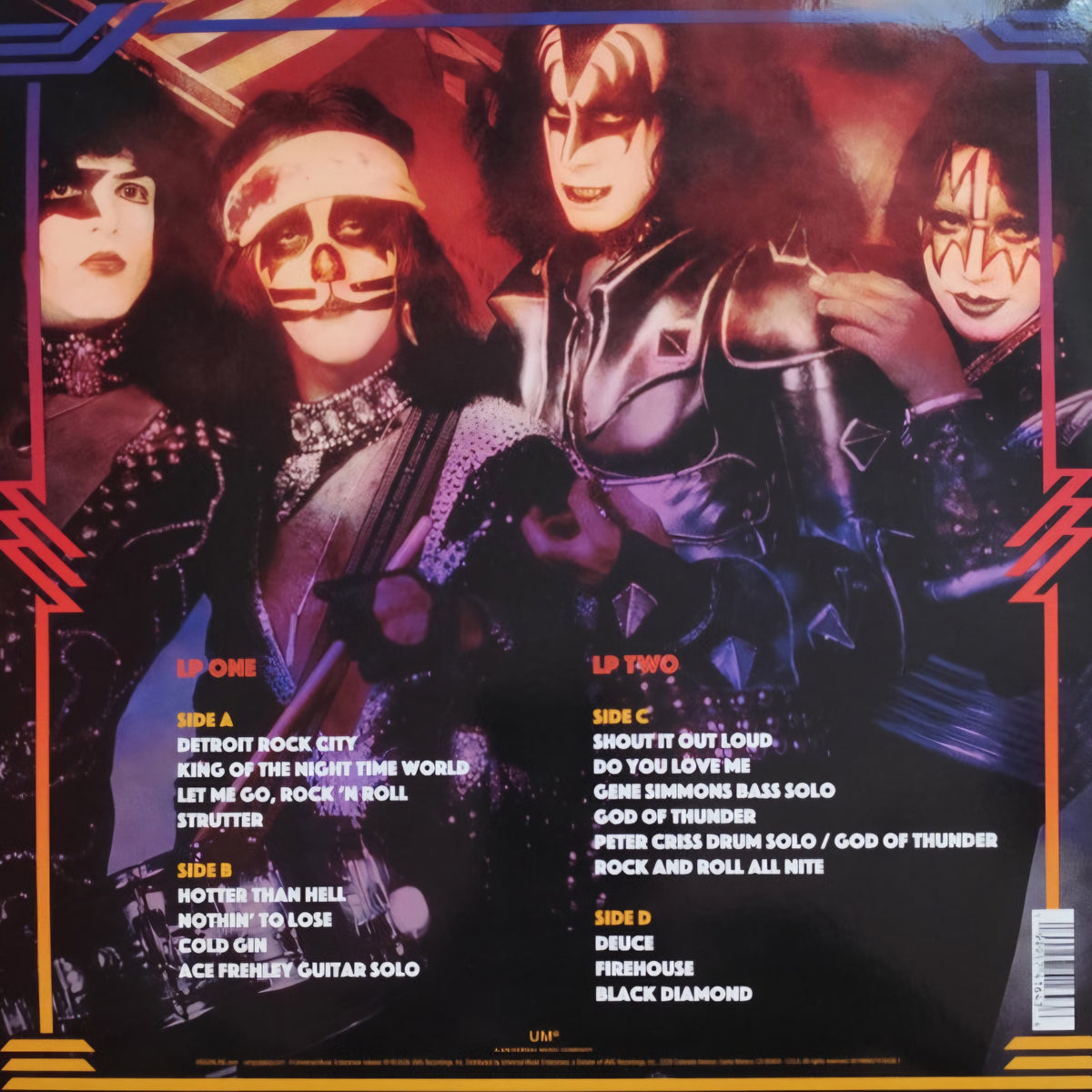 KISS : KISS DESTROYS ANAHEIM 76' 2LP 180G INCLUDES POSTER