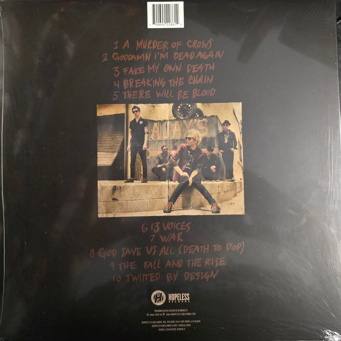 SUM 41 : 13 VOICES LP 180G