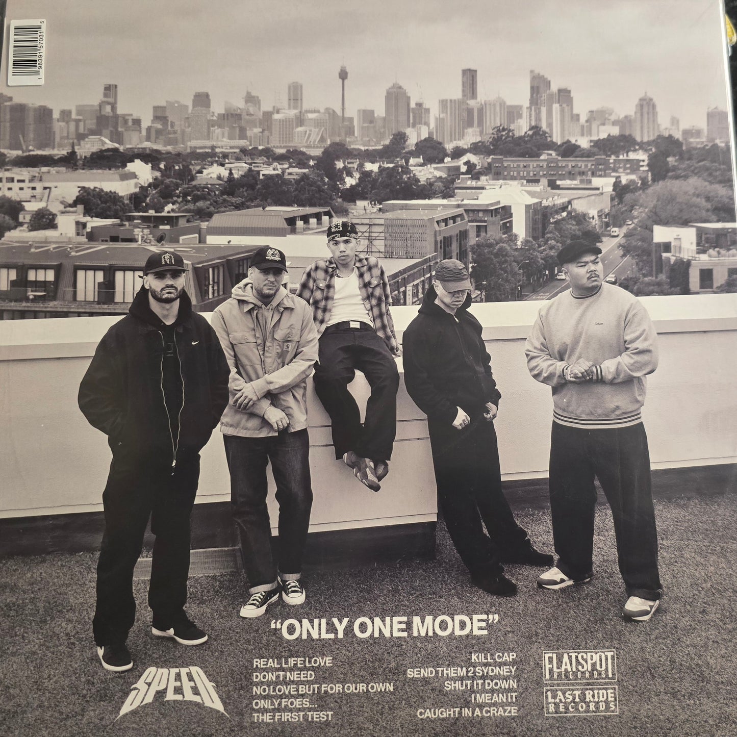 SPEED : ONLY ONE MODE LTD LP 180G BLUE VINYL