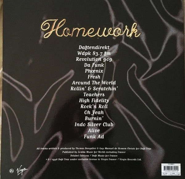 DAFT PUNK : HOMEWORK 2LP 180G