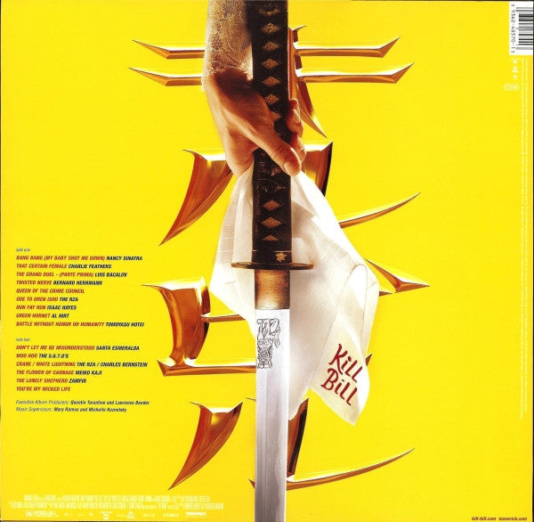 KILL BILL VOL 1 : ORIGINAL SOUNDTRACK LP 180G