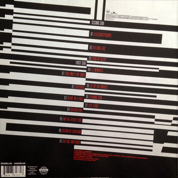 THE STROKES : FIRST IMPRESSIONS OF EARTH LP 180G