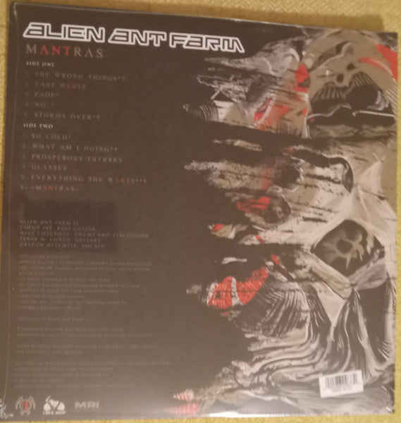 ALIEN ANT FARM : MANTRAS LTD LP 180G RED GOLD BLACK SPLATTER VINYL