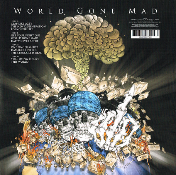 SUICIDAL TENDENCIES : WORLD GONE MAD 2LP 180G