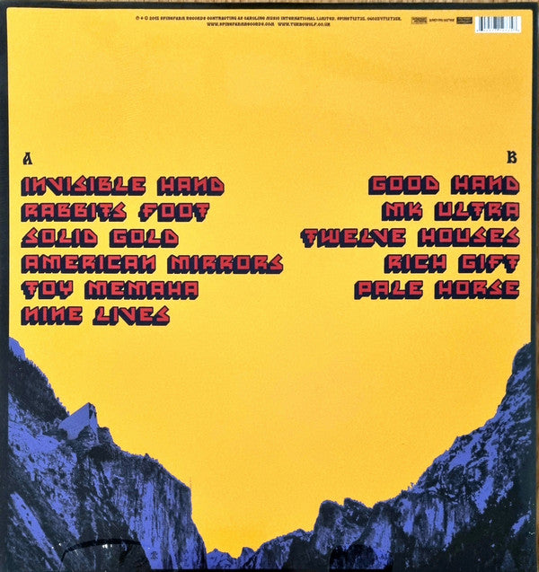 TURBOWOLF : TWO HANDS LP 180G