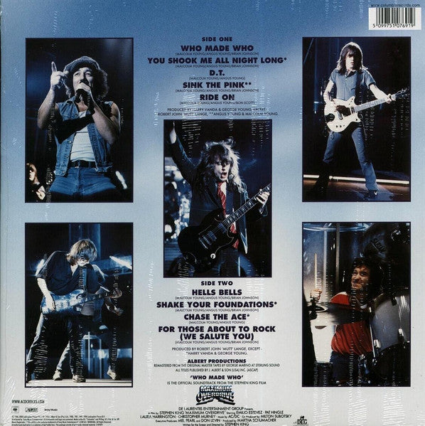 AC/DC : WHO MADE WHO LP 180G