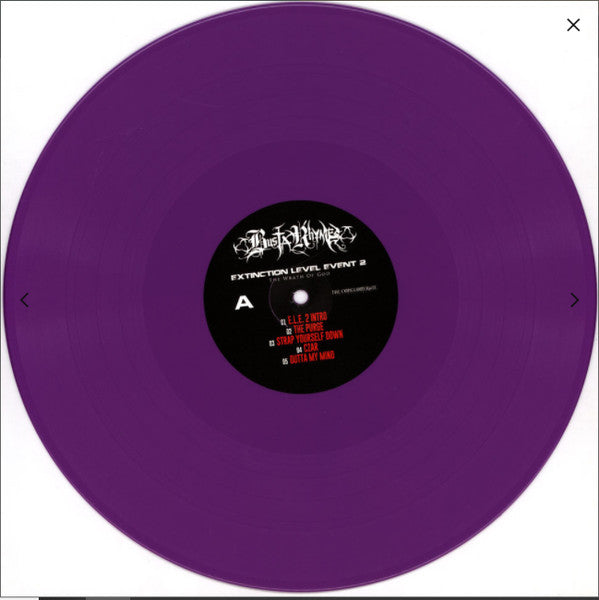 BUSTA RHYMES : EXTINCTION LEVEL EVENT 2 LTD 2LP PURPLE WAX π