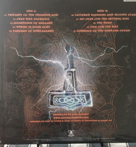 AMON AMARTH : TWILIGHT OF THE THUNDER GOD LP 180G