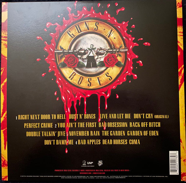 GUNS N ROSES : USE YOUR ILLUSION I 2LP 180G