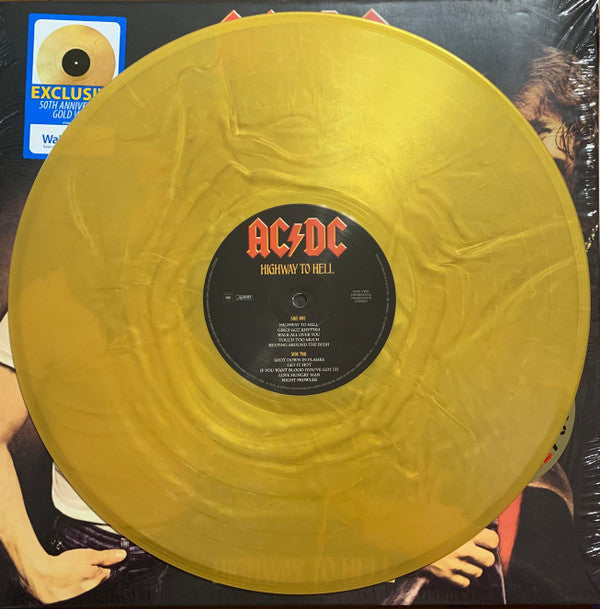 AC/DC : HIGHWAY TO HELL LTD LP 180G 50TH ANNIVERSARY GOLD VINYL