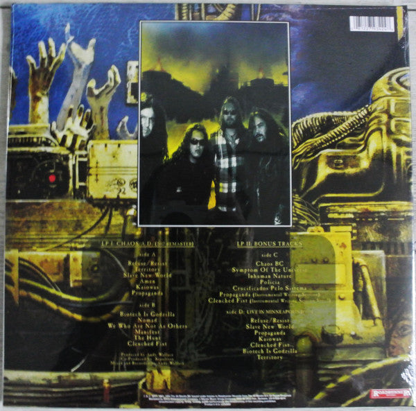SEPULTURA : CHAOS A.D. 2LP 180G
