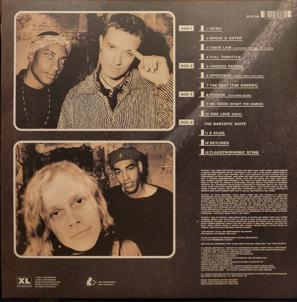 THE PRODIGY : MUSIC FOR THE JILTED GENERATION 2LP 180G
