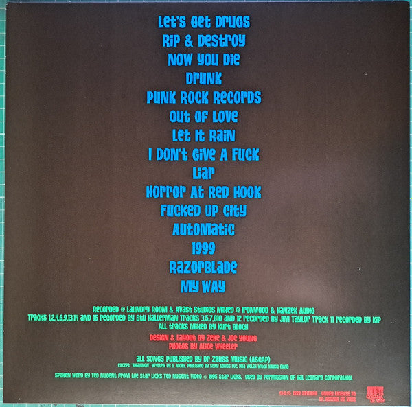 ZEKE : DIRTY SANCHEZ LP 180G