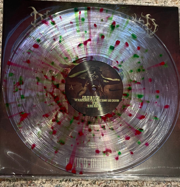 DECAPITATED : BLOOD MANTRA LTD LP 180G CLEAR RED GREEN SPLATTER VINYL