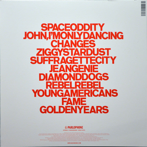 DAVID BOWIE : CHANGES ONE LP 180G