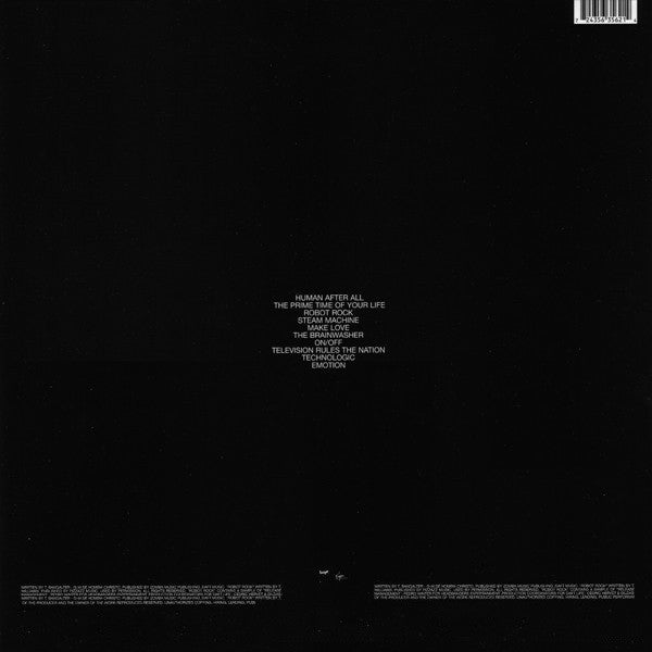 DAFT PUNK : HUMAN AFTER ALL 2LP 180G