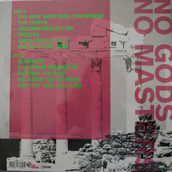GARBAGE : NO GODS NO MASTERS LP 180G