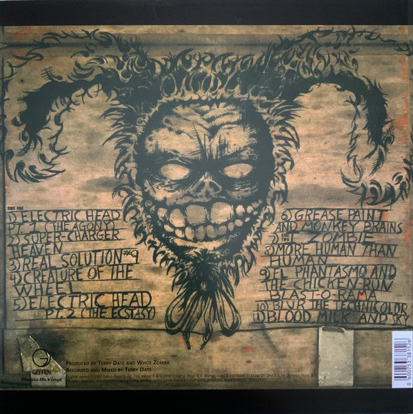 WHITE ZOMBIE : ASTRO CREEP 2000 LP 180G