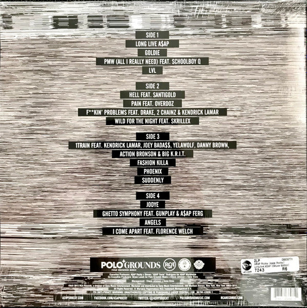 ASAP ROCKY : LONG LIVE ASAP 2LP 180G