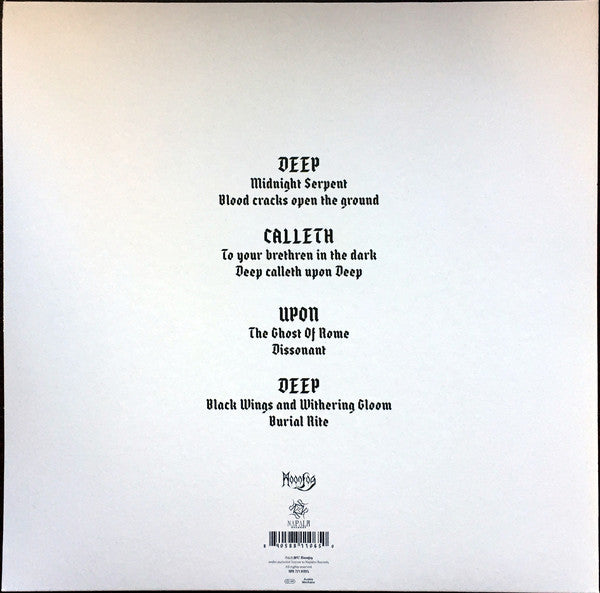 SATYRICON : DEEP CALLETH UPON DEEP 2LP 180G