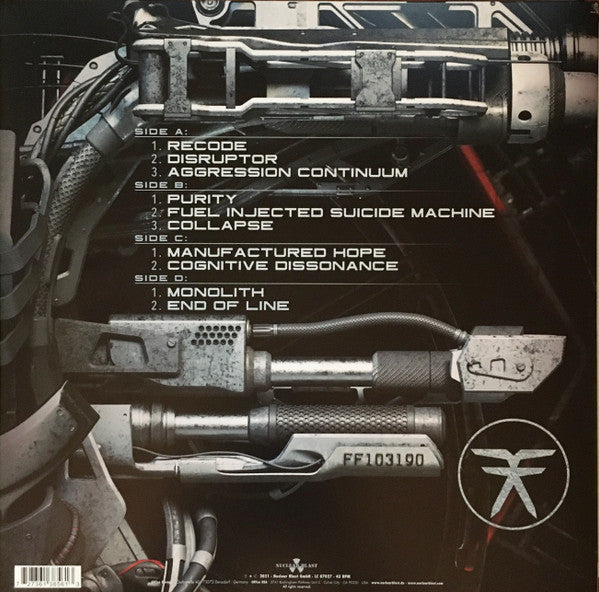 FEAR FACTORY : AGGRESSION CONTINUUM 2LP 180G