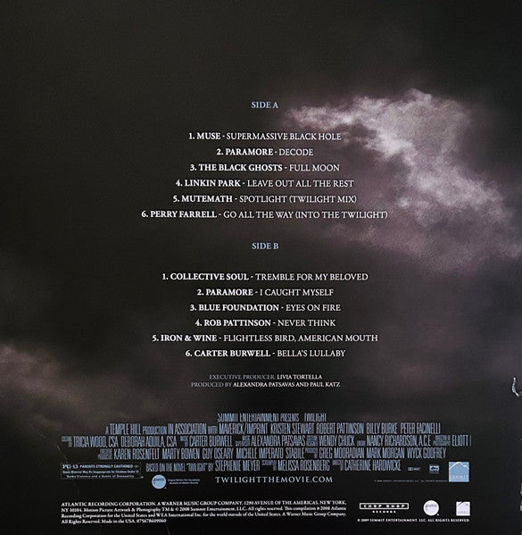 TWILIGHT : TWILIGHT OST LTD LP 180G MERCURY SILVER VINYL