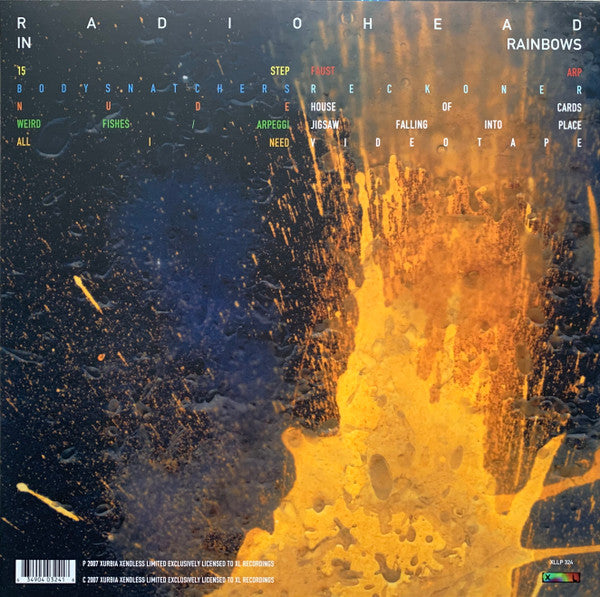 RADIOHEAD : IN RAINBOWS LP 180G