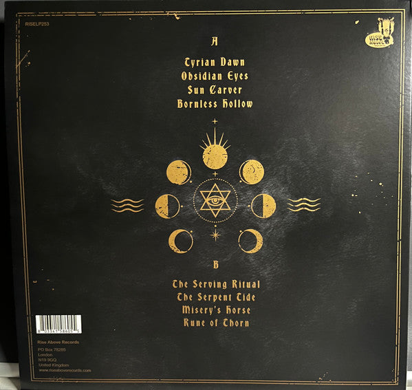WITCHSKULL : THE SERPENT TIDE LTD LP 180G GOLD VINYL