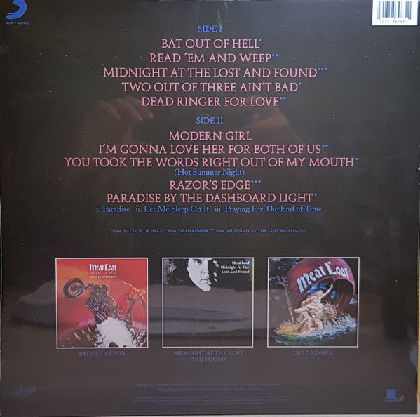 MEAT LOAF : HITS OUT OF HELL LP 180G