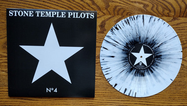 STONE TEMPLE PILOTS : No 4 LTD LP 180G BLACK WHITE SPLATTER VINYL