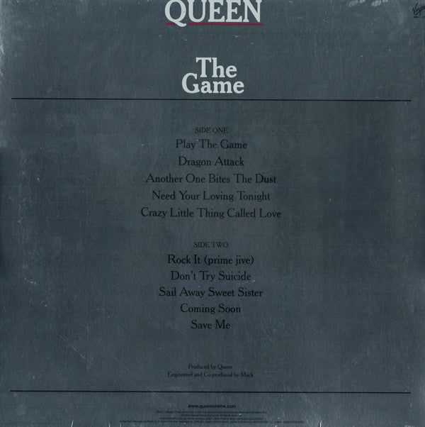 QUEEN : THE GAME LP 180G
