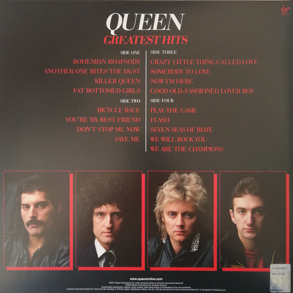 QUEEN : GREATEST HITS 2LP 180G