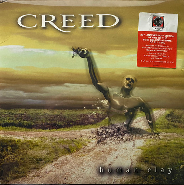 CREED : HUMAN CLAY LTD 25TH ANNIVERSARY 2LP 180G GREY SMOKE VINYL