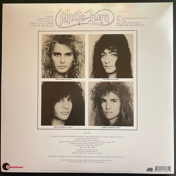 WHITE LION : PRIDE LP 180G