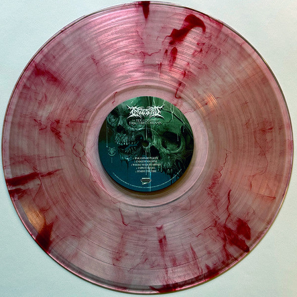 INGESTED : THE TIDE OF DEATH AND FRACTURED DREAMS LTD LP 180G BLOODSHOT VINYL