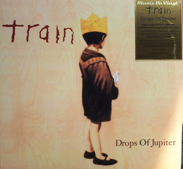 TRAIN : DROPS OF JUPITER LTD LP 180G RED BLACK MARBLED VINYL