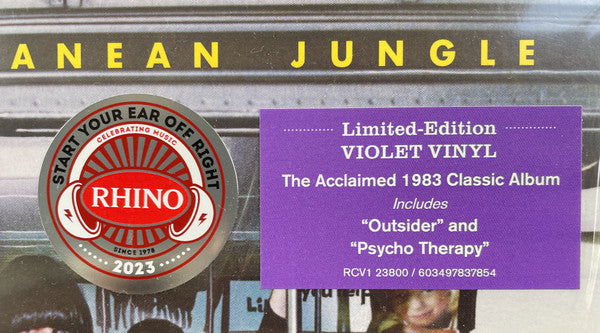 RAMONES : SUBTERRANEAN JUNGLE LTD LP 180G VIOLET VINYL