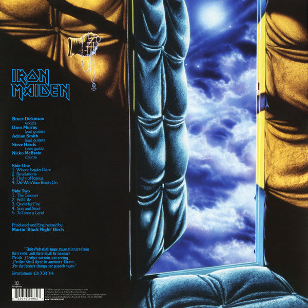 IRON MAIDEN : PIECE OF MIND LP 180G