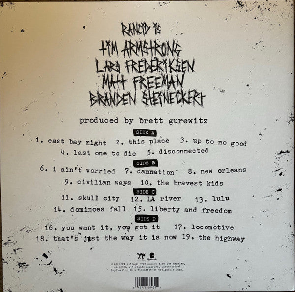 RANCID : LET THE DOMINOS FALL 2LP 180G