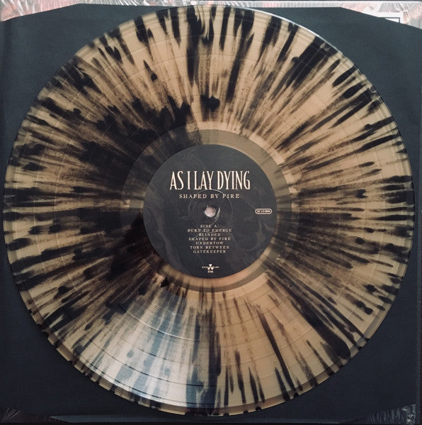 AS I LAY DYING : SHAPED BY FIRE LTD LP 180G BEER BLACK SPLATTER VINYL