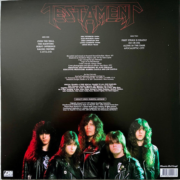 TESTAMENT : THE LEGACY LP 180G
