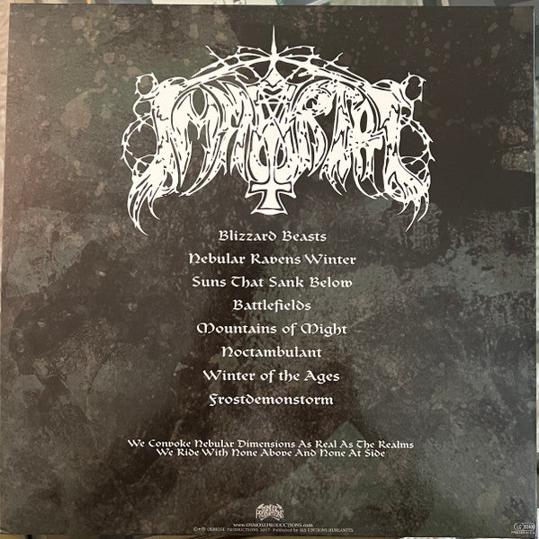 IMMORTAL : BLIZZARD BEASTS LP 180G
