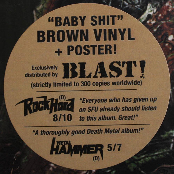 SIX FEET UNDER : CRYPT OF THE DEVIL LTD LP 180G BABY SHIT BROWN VINYL