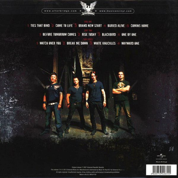 ALTER BRIDGE : BLACKBIRD 2LP 180G