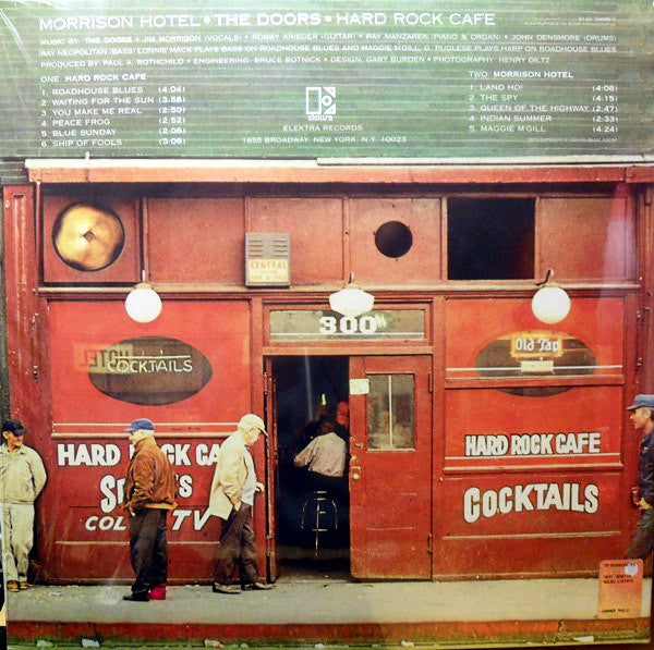 THE DOORS : MORRISON HOTEL LP 180G
