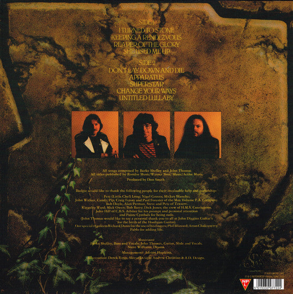 BUDGIE : NIGHTFLIGHT LP 180G