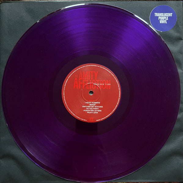 THE AMITY AFFLICTION : SEVERED TIES LTD LP 180G PURPLE VINYL