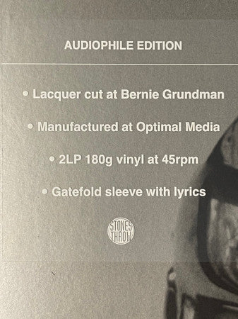 MADVILLAIN : MADVILLANY 2LP 180G