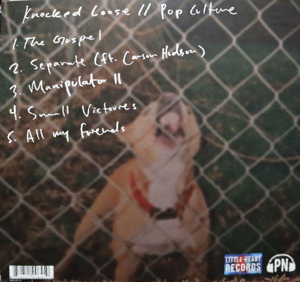 KNOCKED LOOSE : POP CULTURE LTD EP 180G COLOURED VINYL