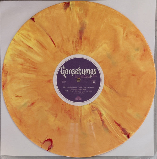 GOOSEBUMPS : ORIGINAL SOUND TRACK DANNY ELFMAN 2LP GREEN / ORANGE WAXWORK RECORDS